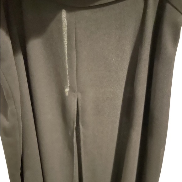 Super Dressy pants with split hems and chiffon overlay. - Picture 5 of 6